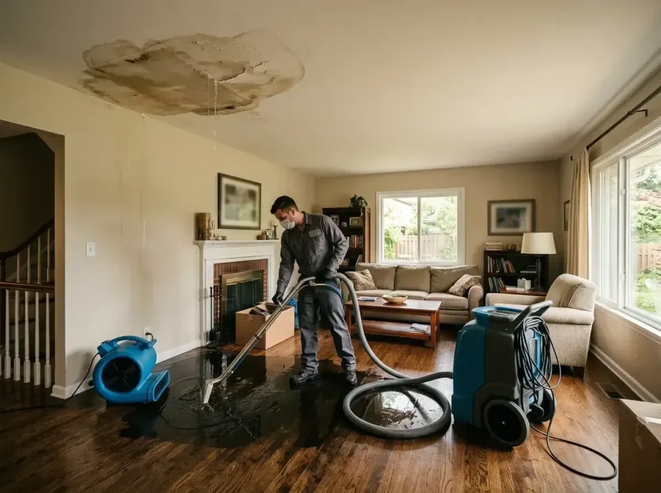 attic-pipe-burst-ceiling-drip-008 — frequently asked questions, Water Damage Restoration & Carpet Care in Blackwells Mills,…